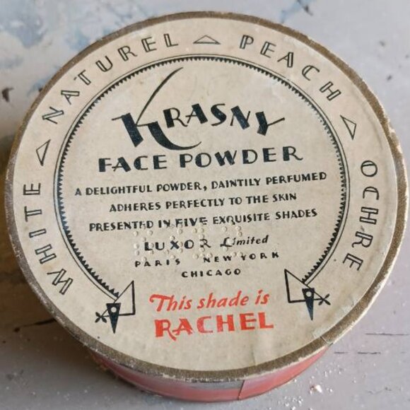 Vintage Krasny Face Powder "Rachel" NEW Collectable - Picture 5 of 5